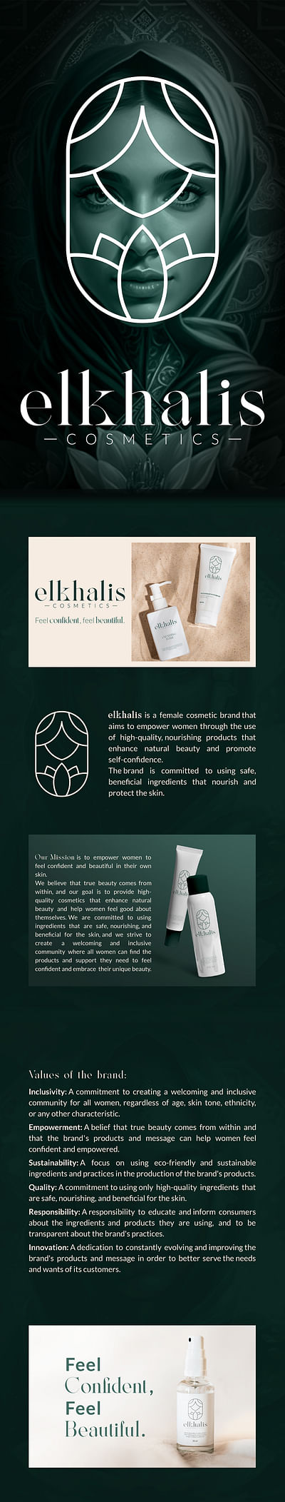 ELKHALIS | Identity Cosmetic brand - Branding & Positioning