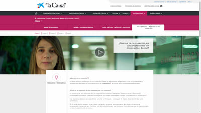 Work4progress La Caixa - Producción vídeo