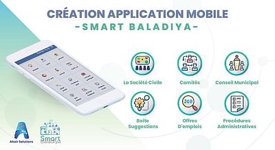 Smart Baladiya " Application Municipalité " - Application mobile