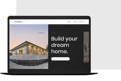 MTK Capital Website Design - Creazione di siti web