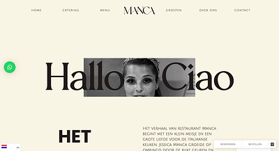 Manca - Website Creatie