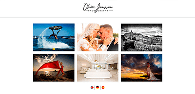 Oliver Janssen Photography - Creación de Sitios Web