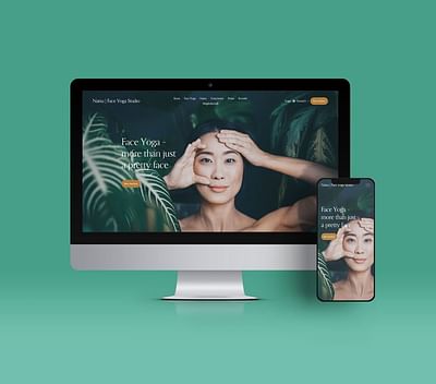 Webdesign 2-sprachig & Memberspace Yoga Studio - Website Creatie