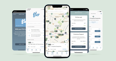 Flo EV Charging Network App - Mobile App