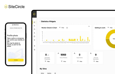 HR Management Solutions for Construction Sites - Web Application