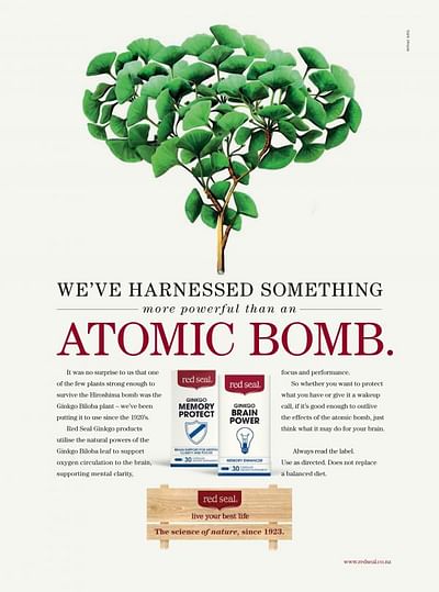 ATOMIC BOMB - Advertising