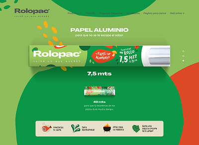 Rolopac website - Digital Strategy