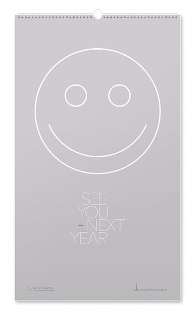 See you (maybe) next Year - Grafikdesign