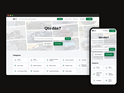 QTO — Classifieds Marketplace with Private Offers - Website Creation
