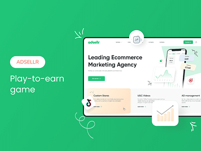 Adsellr : Web UI/UX and development - E-commerce