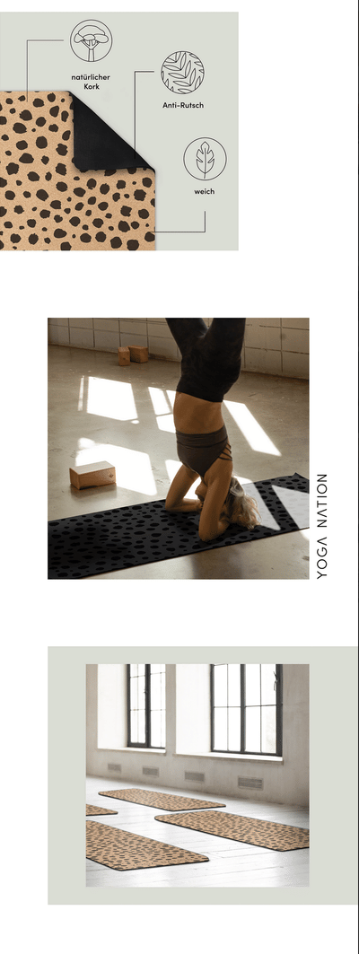 WEB, BRANDING, SOCIAL, PACKAGING / Yoga Nation - Grafikdesign