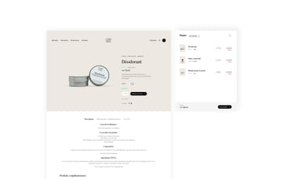 eCommerce Website for Ecorce Verte - E-Commerce