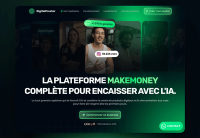 DigitalCreator - Création de site internet