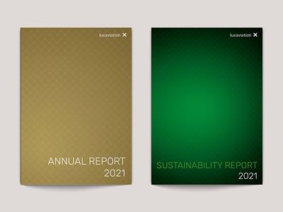 Annual- und Sustainability Report - Luxaviation - Marketing