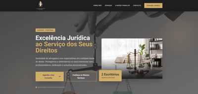 escritório de advocacia - Creación de Sitios Web