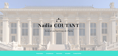 Création site internet Nadia Coutant - Création de site internet