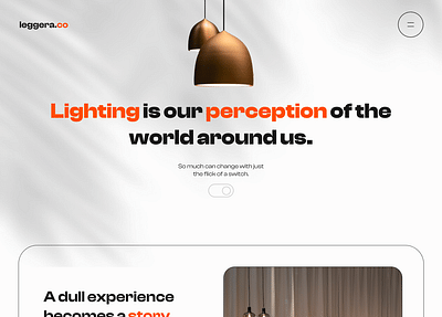 Landing page and website redesign for Leggera - Website Creation