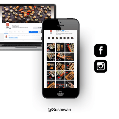 Community management Sushiwan - Social Media