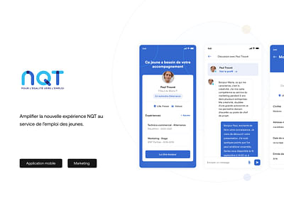 NQT — Accompagnement marketing - Mobile App