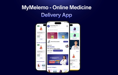 MyMelemo: Online Medicine Delivery App - Application mobile