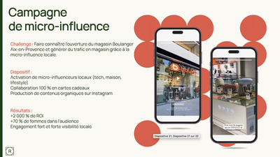 Campagne influence Boulanger - Influencer Marketing