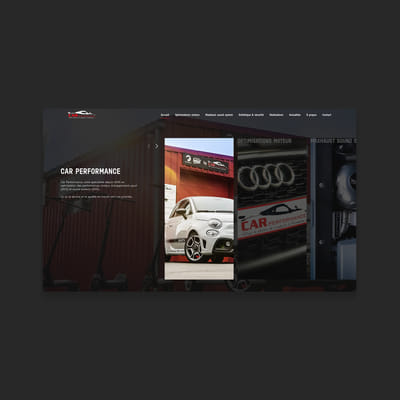 Carperformance, optimisation des performances auto - Web Application