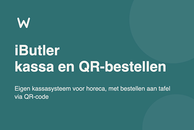 iButler: kassasysteem en QR-bestellen voor horeca - Web Applicatie