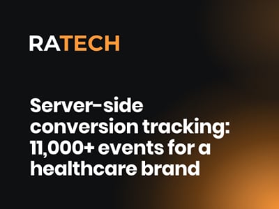 Server-side conversion tracking: 11,000+ events for a healthcare brand - Développement de Logiciel