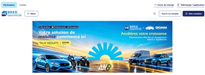 Création du site vitrine de BRED Madagasikara Banque Populaire - Création de site internet