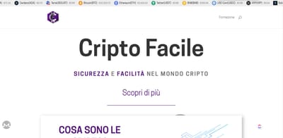 Sviluppo Sito e Social media Cripto-facile - Publicité en ligne