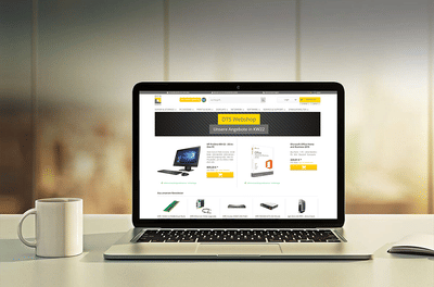 Enterprise B2B Suite Shop für DTS Systeme - Webanwendung