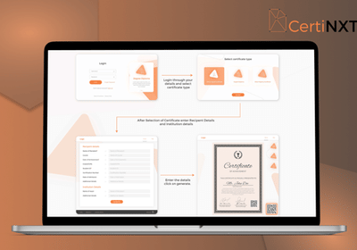 Certi-Next - Création de site internet