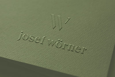Josef Wörner - Branding, Packaging Design, Wein... - Webseitengestaltung