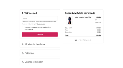 Creation de Site E-commerce - La Boutique de Flo - Estrategia digital