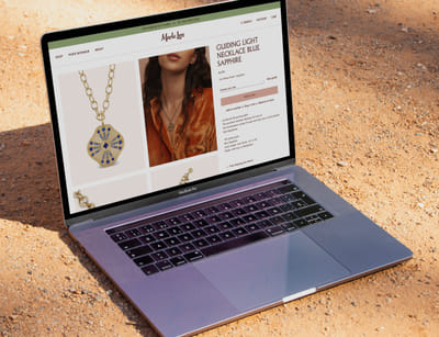 Marlo Laz - A luxury shopping voyage - Webseitengestaltung