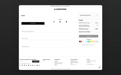 Luisa Via Roma - Ergonomie (UX/UI)