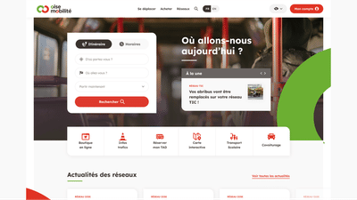 Création d'une plateforme de transport Drupal pour l'Oise - Application web