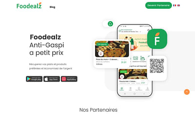 Foodealz - Application web