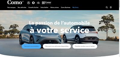 Refonte e-commerce Auto - E-commerce