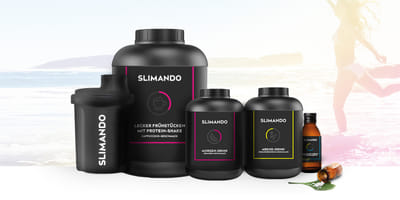 Slimando | Rebranding, Naming, Packaging - Réseaux sociaux