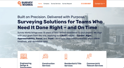Survey Works Web Design and SEO - Référencement naturel