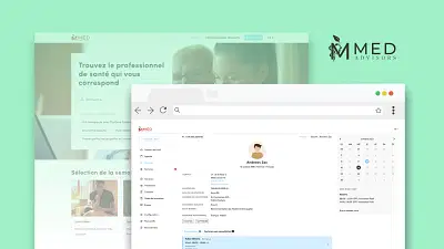 App web cabinet médical Medadvisors - Web Application