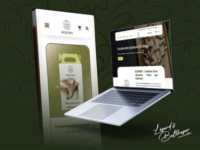 ECOMARC : une identité de marque et un site web sur-mesure - Image de marque & branding