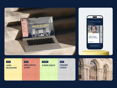 Casa de Velázquez, une institution historique - Website Creation