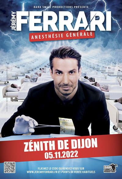 Jérémy Ferrari Identité Visuelle Anesthésie Générale - Design & graphisme
