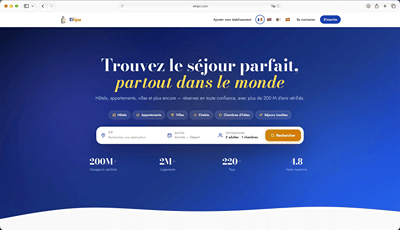 Eihjaz hotel booking platform - Web Application