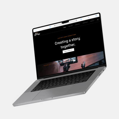 Website voor Costory - Ontwerp