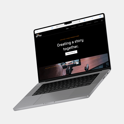 Website voor Costory - Grafikdesign