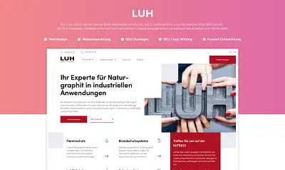 Webdesign & Entwicklung - LUH - Webseitengestaltung