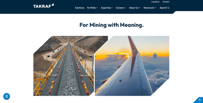 TAKRAF: Strategie & Begleitung Website-Relaunch - Marketing